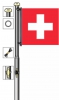 Hiss-Fahnenmast Standard in verschiedenen Grössen
