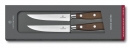Victorinox Grand Maître Wood Steakmesser-Set 2-teilig | Wellenschliff 12 cm
