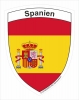 Aufkleber Spanien / España Wappen | 6.5 x 8.5 cm