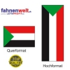 SUDAN Fahne in Top-Qualität gedruckt im Hoch- und Querformat | diverse Grössen