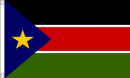 Südsudan Fahne aus Stoff | 60 x 90 cm