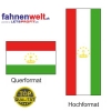 TADSCHIKISTAN Fahne in Top-Qualität gedruckt im Hoch- und Querformat | diverse Grössen