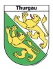 Wappen Thurgau Aufkleber TG | ca. 13.5 x 17.7 cm