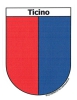 Wappen Tessin/Ticino Aufkleber TI | 6.5 x 8.5 cm