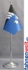 Aargau AG Tisch-Fahne DeLuxe ohne Ständer | 16  x 16 cm