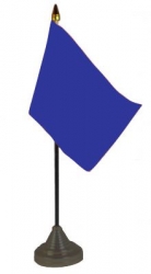 Blaue Tisch-Fahne gedruckt | 10 x 15 cm