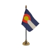Colorado Tisch-Fahne gedruckt | 10 x 15 cm