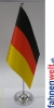 Deutschland Tisch-Fahne DeLuxe ohne Ständer | 15.5  x 24 cm