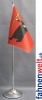 Glarus GL Tisch-Fahne DeLuxe ohne Ständer | 16 x 16 cm