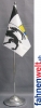 Graubünden GR Tisch-Fahne DeLuxe ohne Ständer | 16 x 16 cm