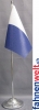 Luzern LU Tisch-Fahne DeLuxe ohne Ständer | 16 x 16 cm