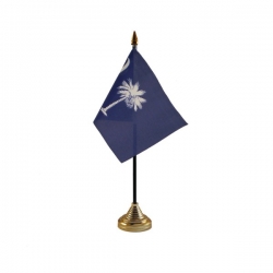 South Carolina Tisch-Fahne gedruckt | 10 x 15 cm