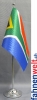 Südafrika Tisch-Fahne DeLuxe ohne Ständer | 15.5  x 24 cm