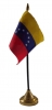 Venezuela mit 8 Sternen Tisch-Fahne gedruckt | 15 x 10 cm
