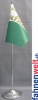Waadt VD Tisch-Fahne DeLuxe ohne Ständer |16 x 16 cm