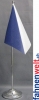 Zürich ZH Tisch-Fahne DeLuxe ohne Ständer | 16 x 16 cm