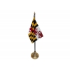 Maryland Tisch-Fahne gedruckt | 10 x 15 cm