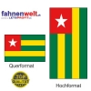 TOGO Fahne in Top-Qualität gedruckt im Hoch- und Querformat | diverse Grössen