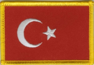 Patch Sticker zum aufbügeln Türkei | 5.5 x 9 cm