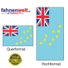 TUVALU Fahne in Top-Qualität gedruckt im Hoch- und Querformat | diverse Grössen