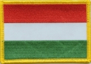 Patch Sticker zum aufbügeln Ungarn | 5.5 x 9 cm