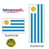 URUGUAY Fahne in Top-Qualität gedruckt im Hoch- und Querformat | diverse Grössen