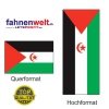 WESTSAHARA Fahne in Top-Qualität gedruckt im Hoch- und Querformat | diverse Grössen