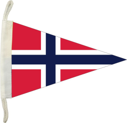 Norwegen Wimpel | 20 x 30 cm