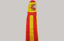 Spanien mit Wappen Windsack | Durchmesser 14.5 cm x 150 / 160 cm Länge