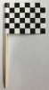 Mini-Fahnen Zielflagge Pack à 50 Stück | 30 x 40 mm