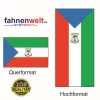 ÄQUATORIALGUINEA Fahne in Top-Qualität gedruckt im Hoch- und Querformat | diverse Grössen
