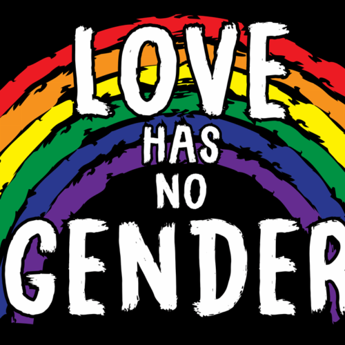 Love has no Gender Fahne