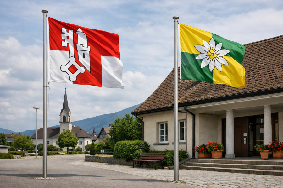 Hissfahne zur Hängefahne umkonfektionieren: So geht es richtig