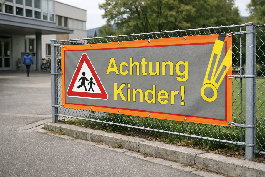 Signalbanner richtig befestigen: Lösungen für sichere Montage